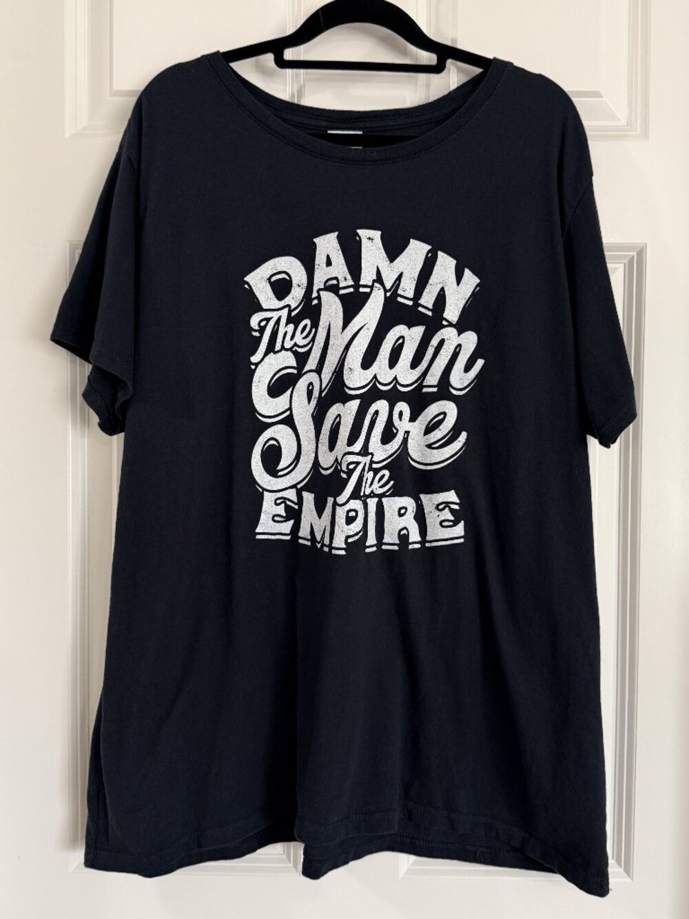 "Damn The Man Save The Empire" T-Shirt - Women 3XL